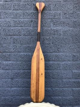 Pagaie en bois - fait main - décoration murale - lumineuse