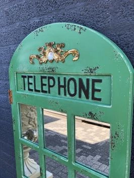 Grote forse Telephone deur spiegel, gave uitvoering