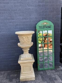 Grote forse Telephone deur spiegel, gave uitvoering