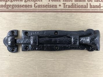 Schöne Schmiedeeisen schwarz Schiebe-Riegel