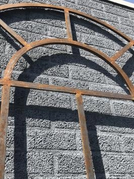 Stalraam van smeedijzer - 300 cm - exclusief raamvenster