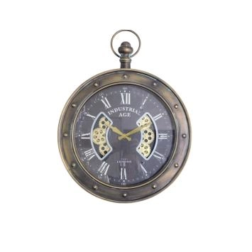 Industriële Gear Wandklok Vintage Stijl Kamer Decor Wall Art Retro Industriële Leeftijd Ontwerp Wandklok Pared Horloge Klok 30 Inch