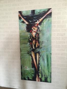 Große und schöne abstrakte Ölgemälde von: Jesus am Kreuz