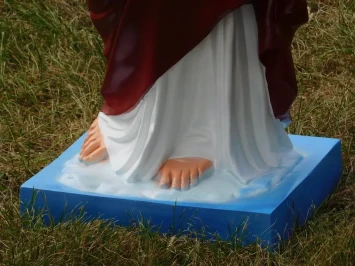 Heiliges Herz Jesu – 113 cm hoch – XL Polystone Statue