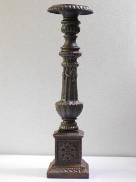 Gusseisen-Kerzenständer – klassisch – braun – 70 cm