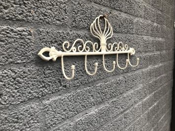 Porte-manteau mural en fer