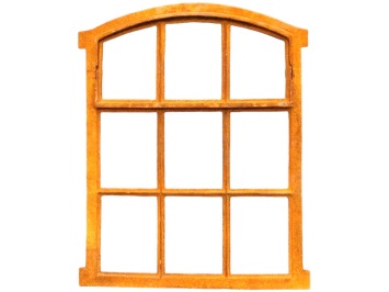 Kippbares Stallfenster - 71 x 57,5 ​​cm - Gusseisenfenster