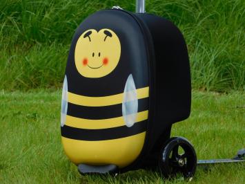 Koffer mit Stufe - Biene - Inkl. Nackenkissen