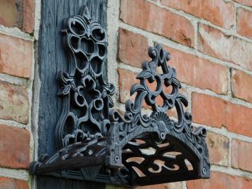 Support de tuyau d'arrosage classique – 30 cm – décoration en fonte