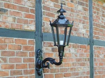 Applique classique L - Alu - Noir - Brûleur céramique