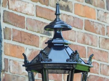 Applique classique L - Alu - Noir - Brûleur céramique