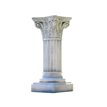 Klassieke sokkel – steen – 80 cm – zuil met kapiteel
