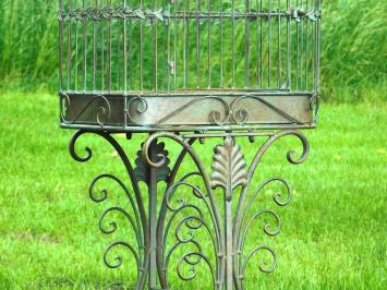 Vogelkäfig aus Metall - Standdeko - 120 cm - Detailreich