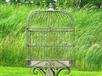 Vogelkäfig aus Metall - Standdeko - 120 cm - Detailreich