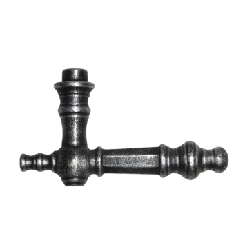 Poignée de porte Victoria – fonte galvanisée – classique