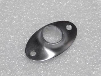Rosace ovale pour poignée – nickel mat – 56 x 33 mm – moderne
