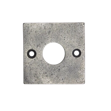 Rozet voor klinken en grepen - 5 x 5 cm - gietijzer 