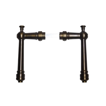 Set deurklinken Montel – donker gepatineerd messing