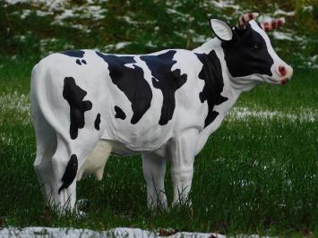 Kuh mit Hörnern - L - Polystone - Detailliert