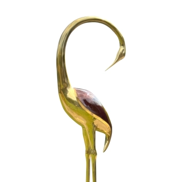 Exclusieve kraanvogels brons - set beelden – 173 en 139 cm
