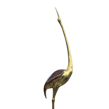 Grues en bronze exclusives - ensemble de statues - 173 et 139 cm
