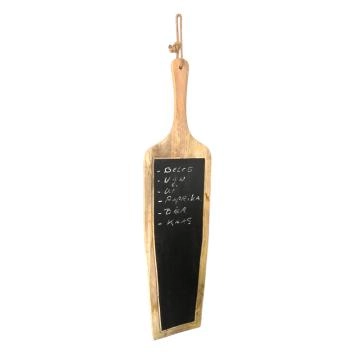 Houten wandplank, krijtbord, attentiebord / boodschappenbord