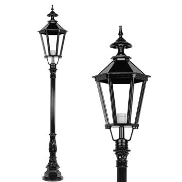 Laterne auf Pfosten Baambrugge L - 205 cm - Viktorianischer Stil