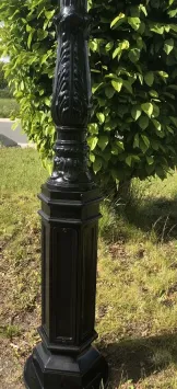 Gartenlaterne Amsterdam – 320 cm – klassische Beleuchtung