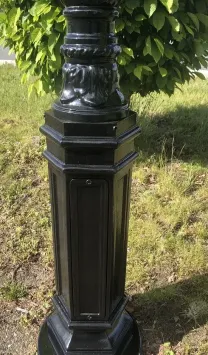 Lanterne de jardin Amsterdam – 320 cm – éclairage classiqueLanterne de jardin Amsterdam – 320 cm – éclairage classique
