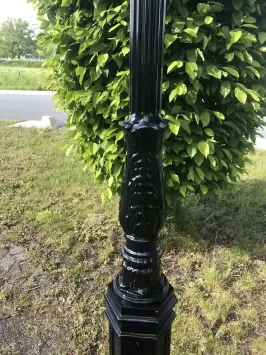 Lanterne de jardin Amsterdam – 320 cm – éclairage classique