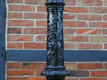 Gartenlaterne klassisch – 380 cm – Aluminium und Messing