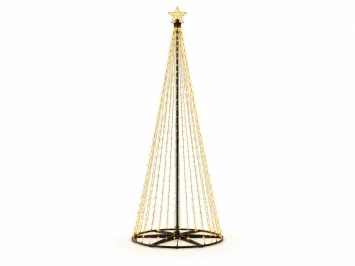 XXL LED-kerstboom voor buiten – 350 cm – 848 leds met timer