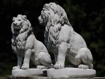 Löwen Satz – imposant – 135 cm – exklusive Dekoration