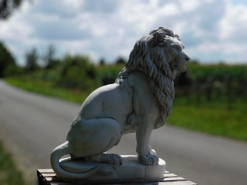 Ensemble de lions - imposant - 135 cm - décoration exclusive