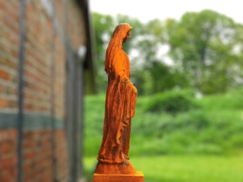Gusseiserne Gartenstatue der Maria, Kirchenstatue