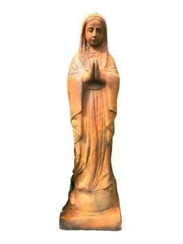 Maria - stenen beeld - 92 cm - oxide - gedetailleerd