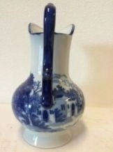 Pot à lait Delftware, porcelaine peinte, réplique