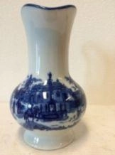 Pot à lait Delftware, porcelaine peinte, réplique
