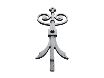 Ancre noire - ancre murale en fonte - 50 cm - historique