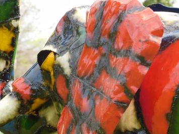 Elefantenskulptur – Metall – Rüssel erhoben – 138 x 175 cm