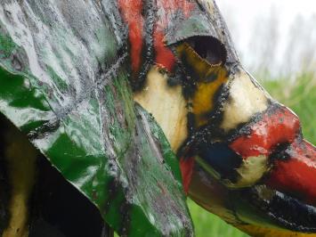 Éléphant – sculpture en métal – fait main – 135 x 180 cm