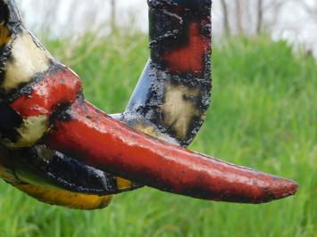 Éléphant – sculpture en métal – fait main – 135 x 180 cm