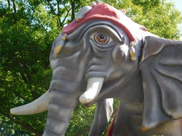 Eenmalig: olifant - exclusief beeld - 340 x 400 cm