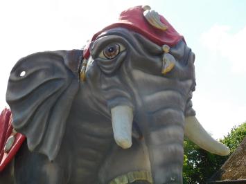 Eenmalig: olifant - exclusief beeld - 340 x 400 cm