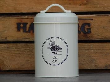 Set de 3 - Café, thé et sucre - boîte de rangement en métal