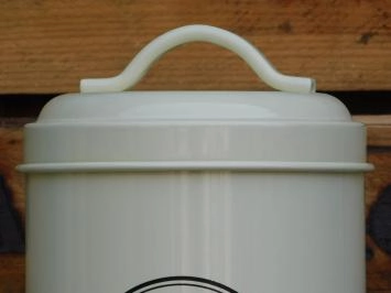 Set de 3 - Café, thé et sucre - boîte de rangement en métal