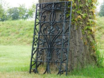 2 Stück: Gitter - Grün - Pulverbeschichtet - Gusseisen - Ornament