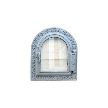 Ovendeur voor de kachel of oven, gietijzer en glas