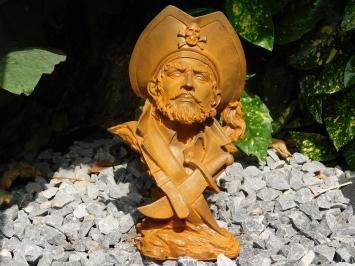 Pirate - statue en fonte - 30 cm - rustique - détaillée