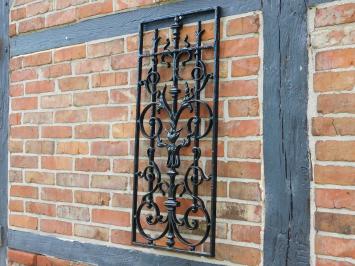 Gitterrost - 87 x 40 - Schwarz - Pulverbeschichtet - Gusseisen